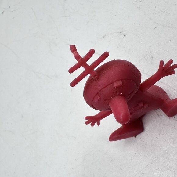 Vintage NABISCO SPOON Sitter CRUNCHY Cereal Toy Alien Rare Figurine 50s 60s - Picture 4 of 8